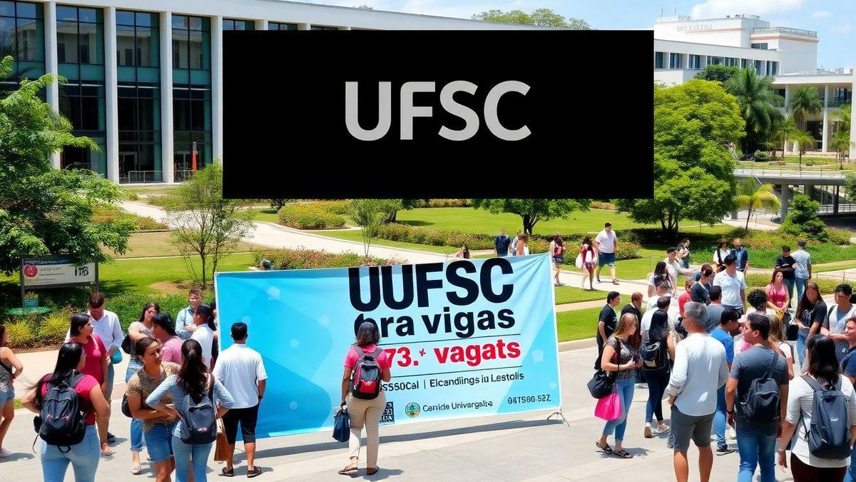UFSC: Concurso Público com 73 vagas UFSC: Concurso Público com 73 vagas