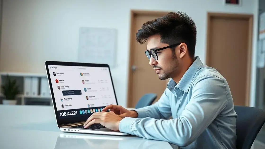 Como configurar alertas para receber novas vagas de emprego Como configurar alertas para receber novas vagas de emprego