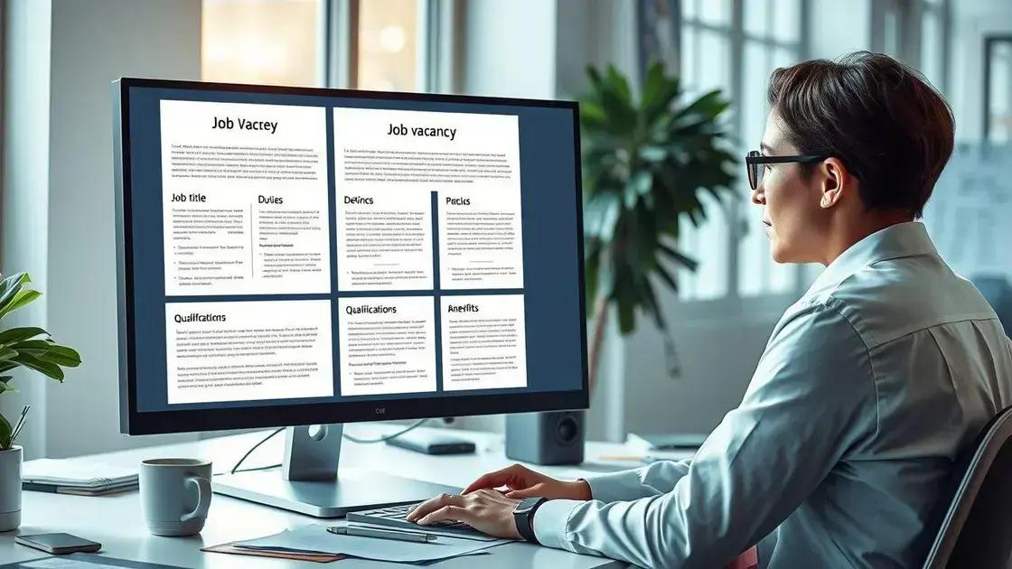 Modelos prontos para anunciar uma vaga de emprego Modelos prontos para anunciar uma vaga de emprego
