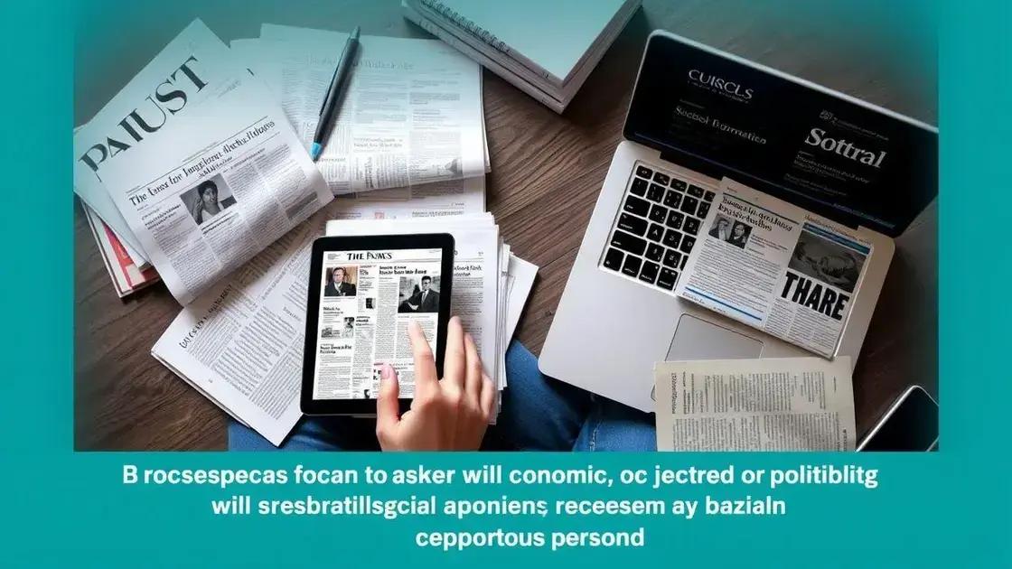 Atualidades: temas e fontes confiáveis para estudo Atualidades: temas e fontes confiáveis para estudo