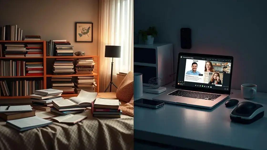 Comparação entre os cursos antigos e as novidades Comparação entre os cursos antigos e as novidades