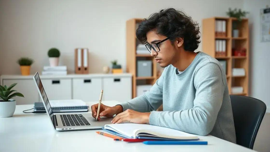 Dicas para manter a disciplina e o foco nos estudos a distância Dicas para manter a disciplina e o foco nos estudos a distância
