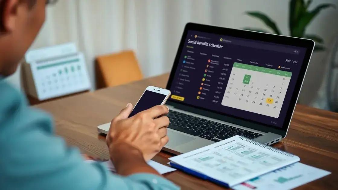 Passo a passo para acompanhar o calendário de pagamentos Passo a passo para acompanhar o calendário de pagamentos