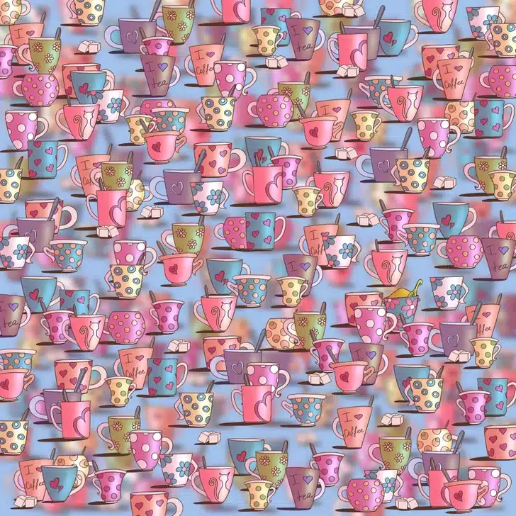 Desafio Visual: encontre a xícara com areia em 20 segundos