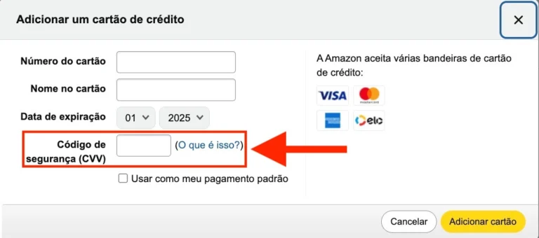 CVV do cartão: onde fica, para que serve e como proteger esse código